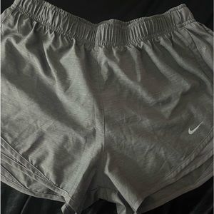 grey nike shorts